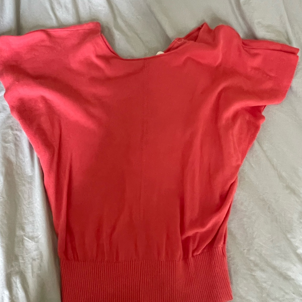 Anthropologie coral Top